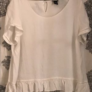 Torrid size 1 ruffle blouse
